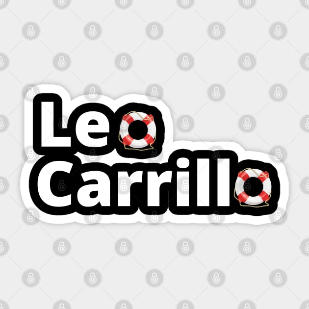 Leo Carrillo California Sticker by MalibuSun